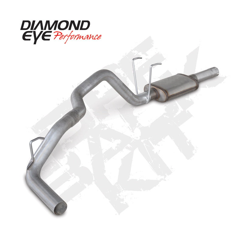 Diamond Eye KIT 3in DPF-BACK SGL AL: DODGE 1500 2014 DIESEL - Mammoth Racing -
