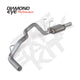 Diamond Eye KIT 3in DPF-BACK SGL AL: DODGE 1500 2014 DIESEL - Mammoth Racing -