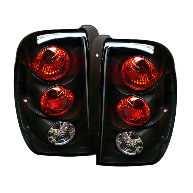 Spyder Chevy TrailBlazer 02-09 Euro Style Tail Lights Black ALT-YD-CTB02-BK - Mammoth Racing -