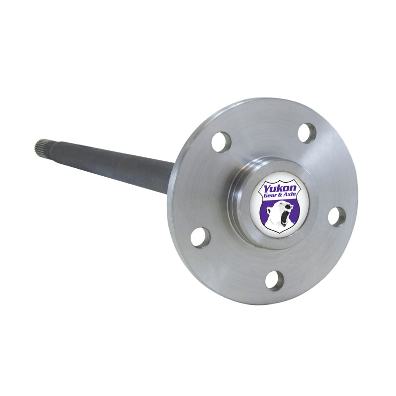 Yukon Gear 4340 Chrome Moly Alloy Left Hand Rear Axle For Model 35 Heavy Duty (Drum Brakes) - Mammoth Racing -