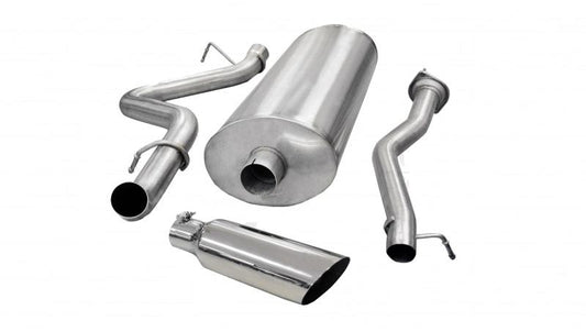 Corsa/dB 07-10 Chevrolet Silverado Crew Cab/Std. Bed 2500 6.0L V8 Polished Sport Cat-Back Exhaust - Mammoth Racing -