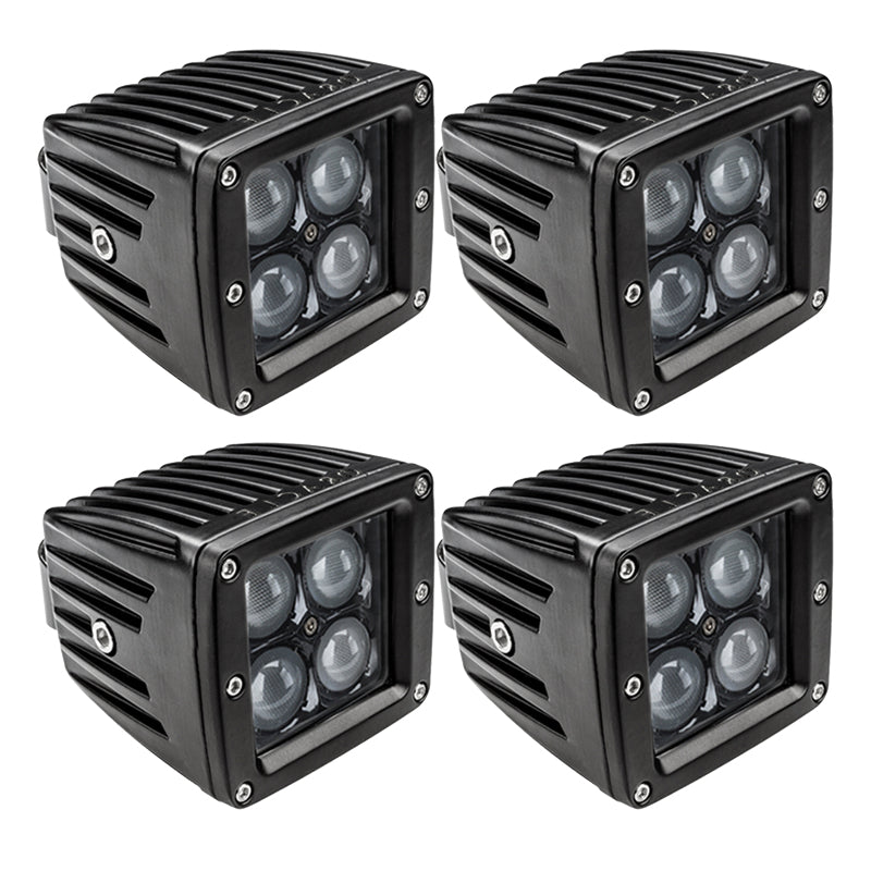 Oracle 10-14 Ford Raptor Fog Light Replacement Brackets/Lights - Mammoth Racing -