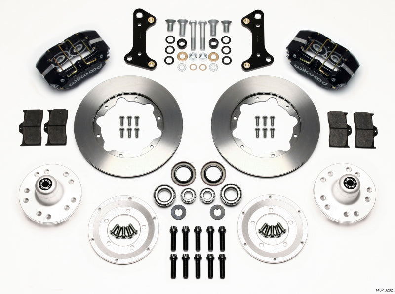 Wilwood Dynapro Dust-Boot Front Kit 11.00in 67-69 Camaro 64-72 Nova Chevelle - Mammoth Racing -