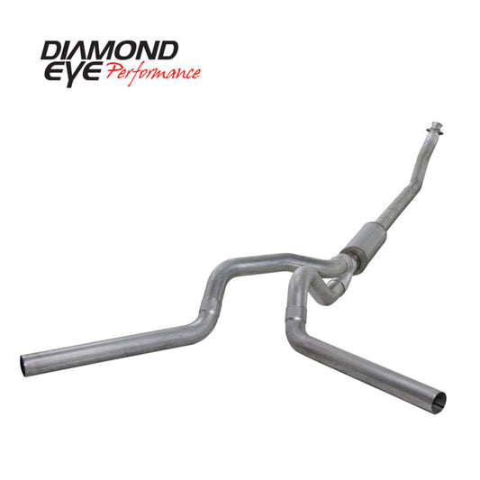 Diamond Eye KIT 4in TB DUAL AL: 94-02 DODGE CUMMINS 5.9L - Mammoth Racing -