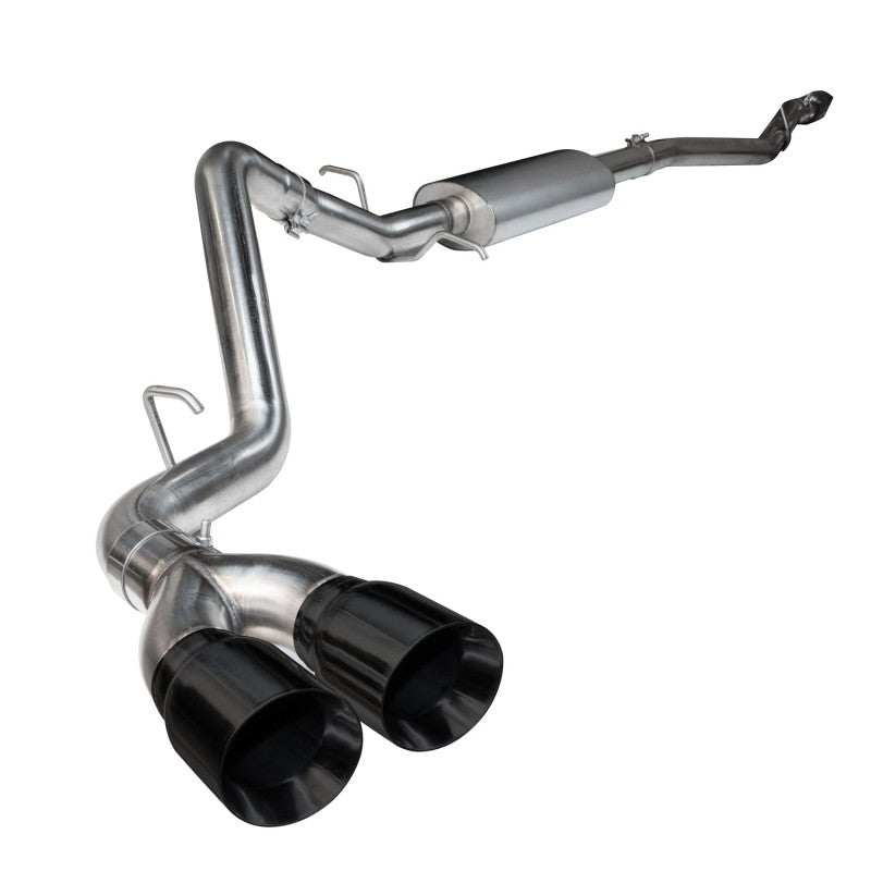 Kooks 14 + GM 1500 Series Truck 5.3l OEM x 3in SS Catback Exhaust. w/Black Tips - Mammoth Racing -