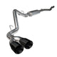 Kooks 14 + GM 1500 Series Truck 5.3l OEM x 3in SS Catback Exhaust. w/Black Tips - Mammoth Racing -