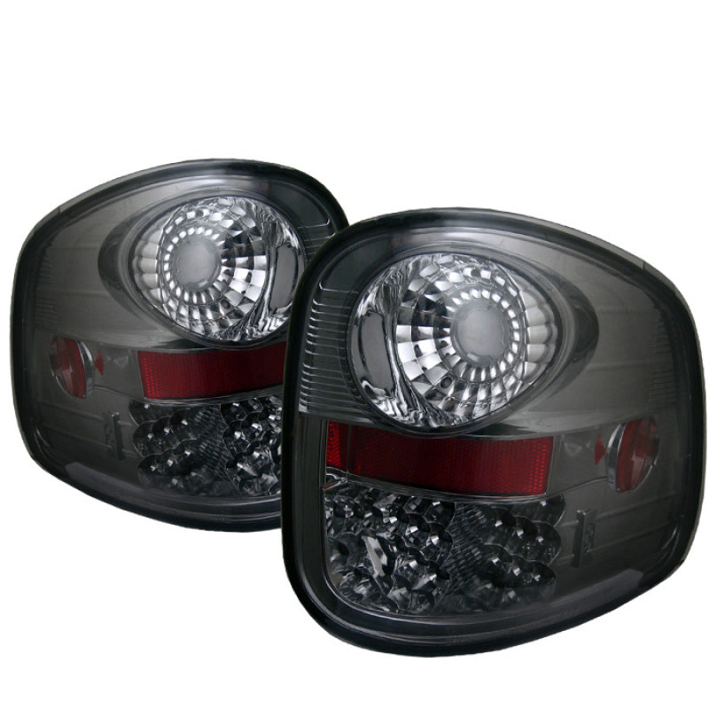 Spyder Ford F150 Flareside 97-03 LED Tail Lights Smoke ALT-YD-FF15097FS-LED-SM - Mammoth Racing -