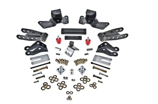 Belltech Shackle AND Hanger KIT 97-00 C2500/3500 non dually 4inch