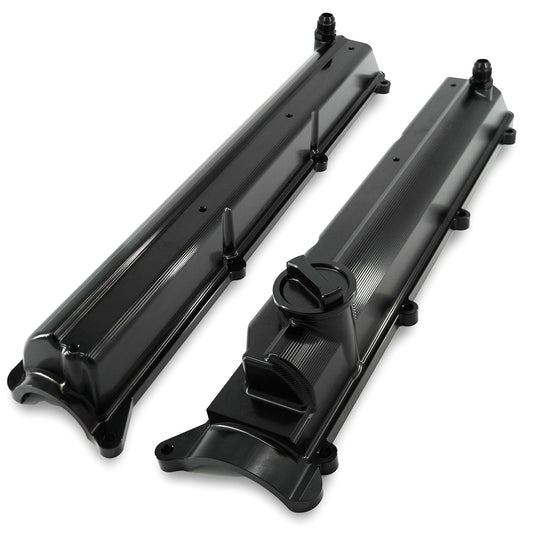 1JZ GTE Non VVTI Billet Valve Covers Bolts 1J Swap AN10 For Lexus Toyota