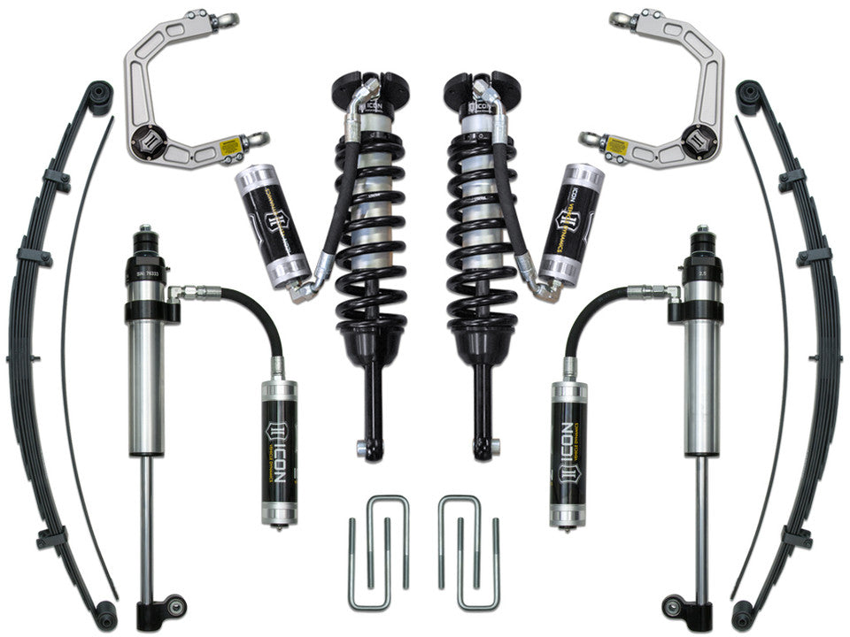 Icon 03-09 Toyota 4Runner/FJ 0-3.5in Stage 8 Suspension System w/Billet Uca - Mammoth Racing -