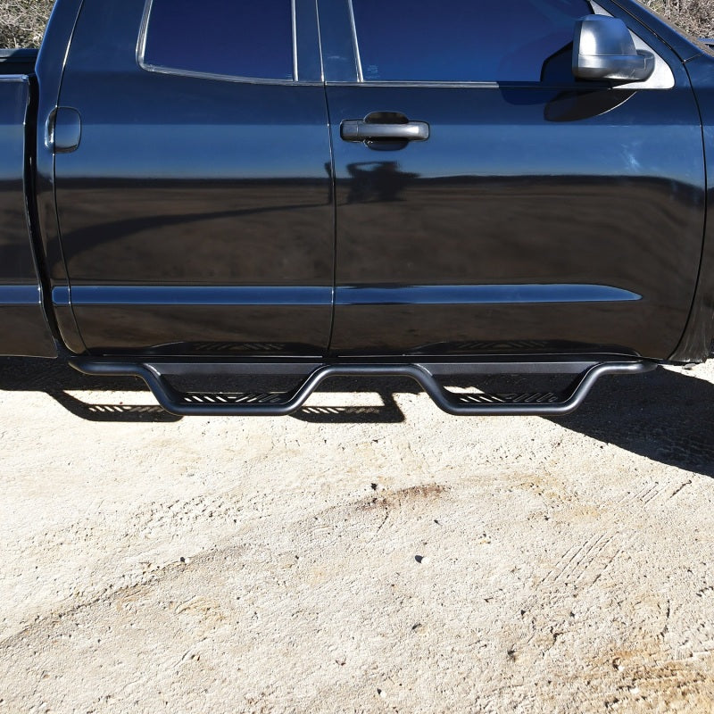 Westin 07-21 Toyota Tundra Double Cab Outlaw Nerf Step Bars - Mammoth Racing -
