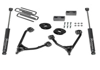 Superlift 14-18 Chevy Silv 1500 2WD 3.5in Lift Kit w/ Alum/Stamped Steel Control Arms & Rear Shocks - Mammoth Racing -