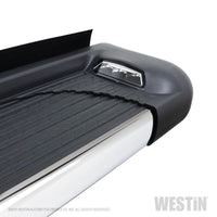 Westin SG6 Polished Aluminum Running Boards 74.25 in - Mammoth Racing -