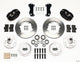 Wilwood Forged Dynalite Front Kit 11.00in Heidts Tri -5 2 inch Drop Spindle - Mammoth Racing -