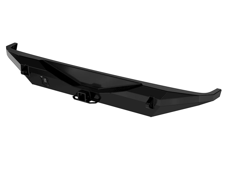 Icon 2018+ Jeep Wrangler JL Pro Series Rear Bumper w/Hitch/Tabs - Mammoth Racing -