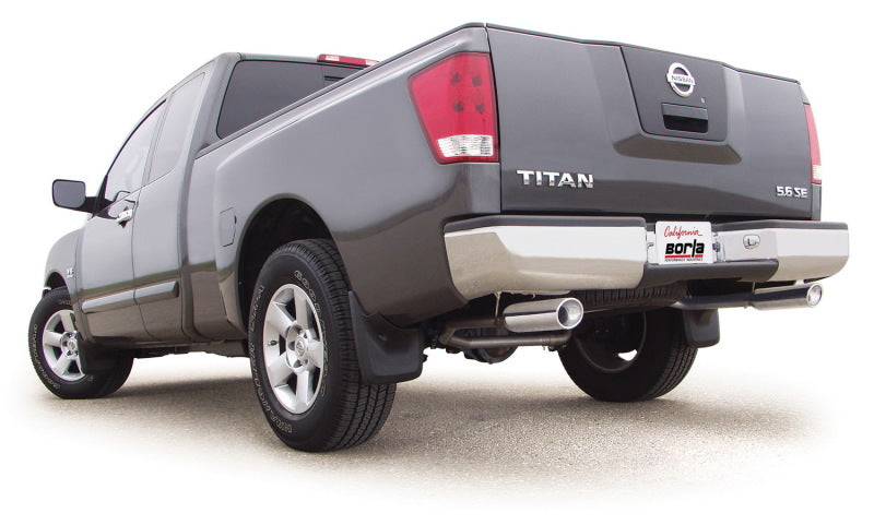 Borla 04-15 Nissan Titan 5.6L-V8 2&4WD Catback Exhaust System - My Store