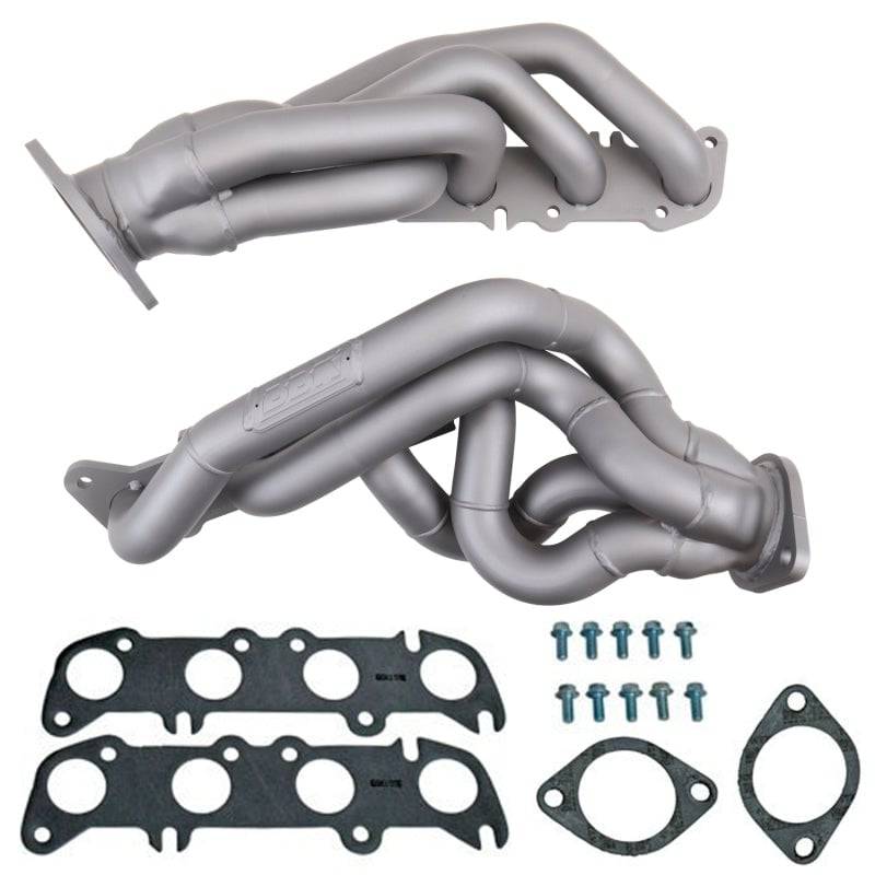 BBK 11-14 Mustang GT Shorty Tuned Length Exhaust Headers - 1-5/8 Titanium - Mammoth Racing -