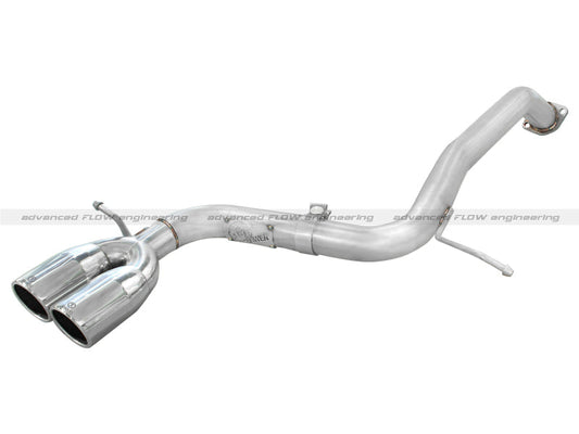 aFe Takeda Exhaust Axle-Back 08-14 Scion xB L4 2.4L 304SS Polished Dual Tips Exhaust - Mammoth Racing -