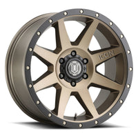 Icon Rebound 20x9 5x150 16mm Offset 5.625in BS Bronze Wheel - Mammoth Racing -