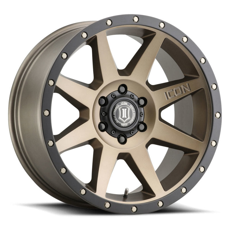 Icon Rebound 20x9 6x135 16mm Offset 5.625in BS Bronze Wheel - Mammoth Racing -