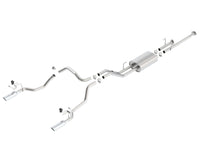 Borla 14-15 Toyota Tundra 4.6L/5.7L Crew Max SB DC SB Touring Cat Back Exhaust Dual Split Rear Exit - My Store
