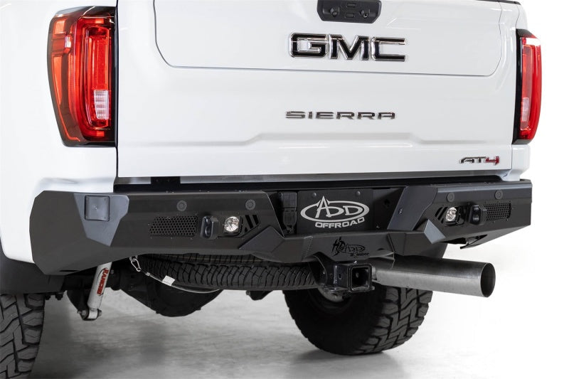 Addictive Desert Designs 2020 GM Sierra/Silverado 2500 Bomber HD Rear Bumper w/ Blind Spot Mounts - My Store