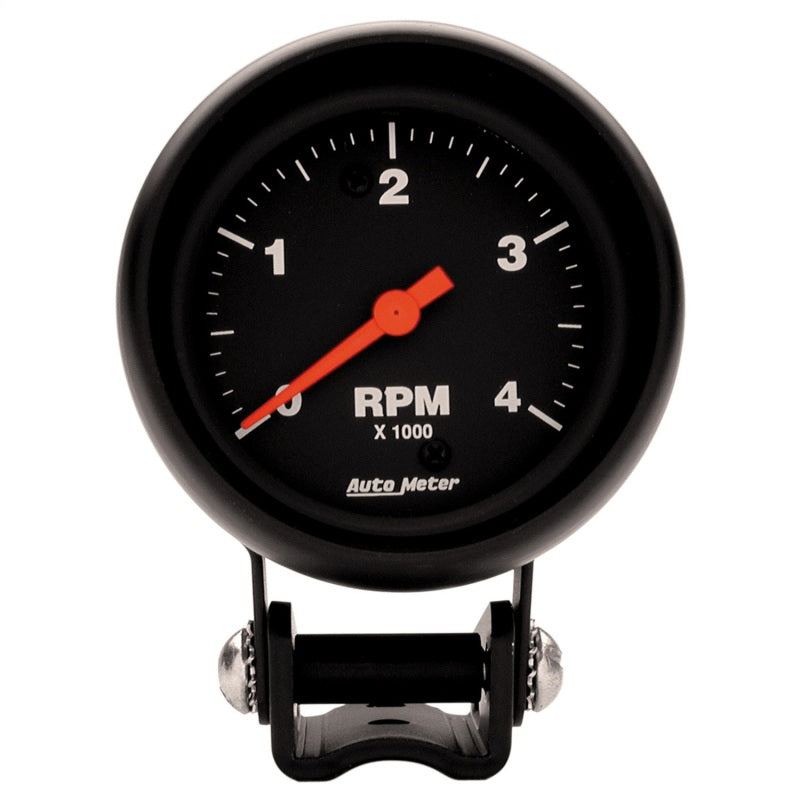 Autometer Z-Series 2-5/8in 4K RPM Pedestal Tachometer Gauge - My Store