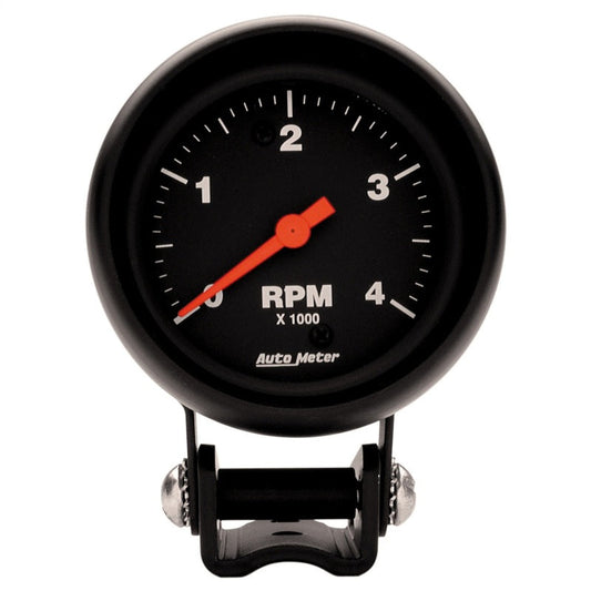 Autometer Z-Series 2-5/8in 4K RPM Pedestal Tachometer Gauge - My Store