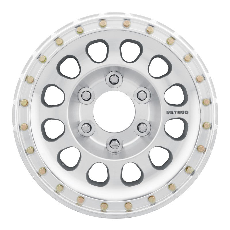 Method Mr103 Beadlock 15x8 -24mm Offset 6x5.5 108mm CB Raw Machined w/BH-H24100 Wheel - Mammoth Racing -