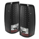 Xtune 03-06 Silverado 1500/2500 (Will Not Fit Stepside) LED Tail Lights Black ALT-ON-CS03-LED-BK - Mammoth Racing -