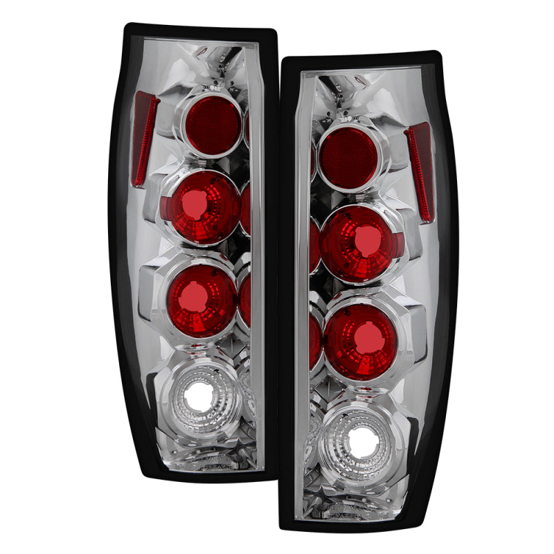 Spyder Chevy Avalanche 02-06 Euro Style Tail Lights Chrome ALT-YD-CAV04-C - Mammoth Racing -