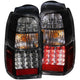 ANZO 2001-2002 Toyota 4 Runner LED Taillights Black - My Store
