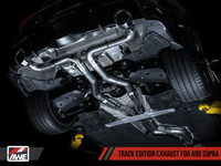 AWE Tuning 2020 Toyota Supra A90 Track Edition Exhaust - 5in Chrome Silver Tips - My Store