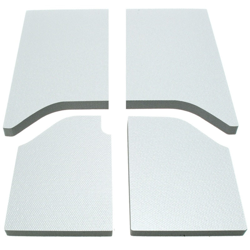 DEI 11-18 Jeep Wrangler JK 2-Door Headliner 4-pc - White - Mammoth Racing -