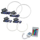 Oracle Chrysler Sebring 07-11 Halo Kit - ColorSHIFT w/ Simple Controller - Mammoth Racing -