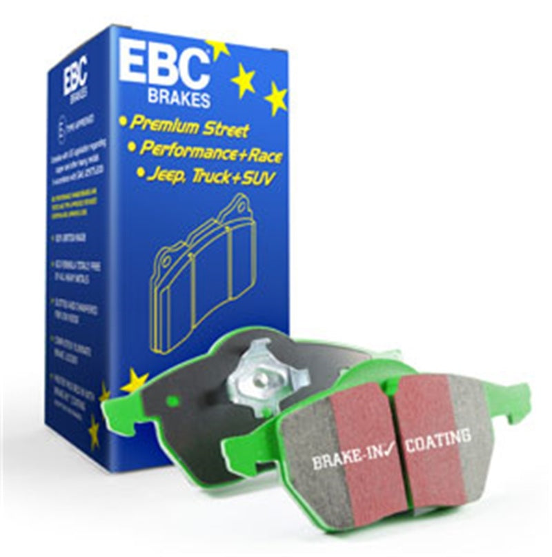 EBC 05-08 Audi A4 2.0 Turbo Greenstuff Front Brake Pads - My Store