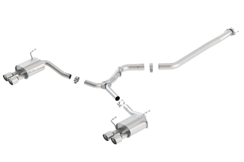 Borla 11-14 Subaru Impreza WRX/STI Sedan 4dr ATAK SS Catback Exhaust - My Store