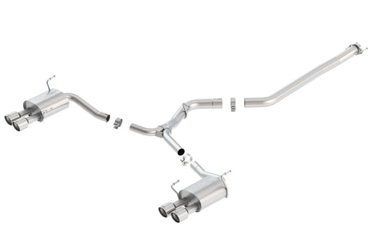 Borla 11-14 Subaru Impreza WRX/STI Sedan 4dr ATAK SS Catback Exhaust - My Store