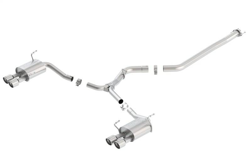 Borla 11-14 Subaru Impreza WRX/STI Sedan 4dr ATAK SS Catback Exhaust - Mammoth Racing -