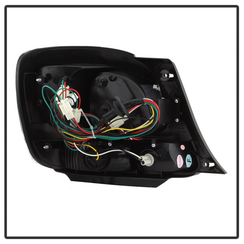 Spyder Lexus GS 300/400 98-05 LED Tail Lights Red Clear ALT-YD-LGS98-LED-RC - Mammoth Racing -