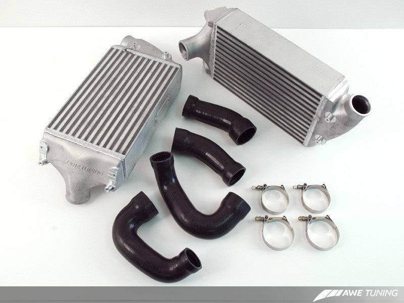 AWE Tuning 997TT/GT2 Performance Intercoolers - Black Hoses - My Store