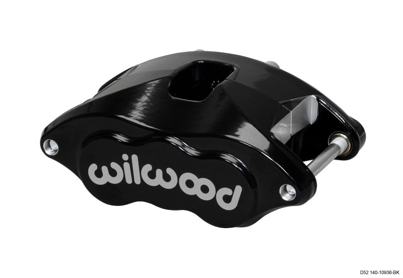 Wilwood Caliper-D52-Black Pwdr 2.00/2.00in Pistons 1.28in Disc - Mammoth Racing -