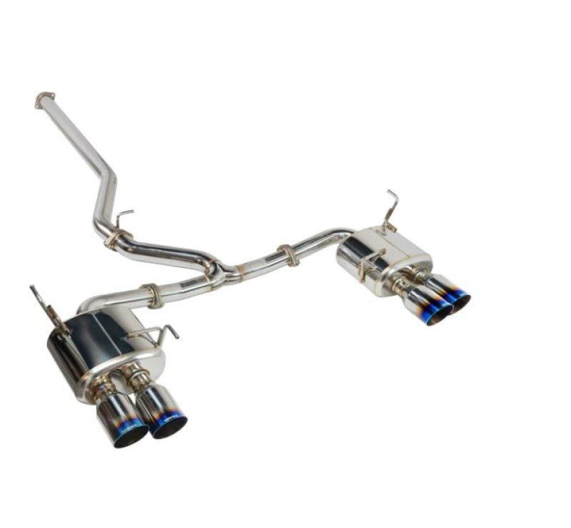 Remark 2022+ Subaru WRX Cat-Back Exhaust w/ Burnt Stainless Tip Cover - My Store