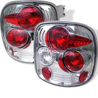 Spyder Chevy Silverado Stepside 99-04 Euro Style Tail Lights Chrome ALT-YD-CS99STS-C - Mammoth Racing -