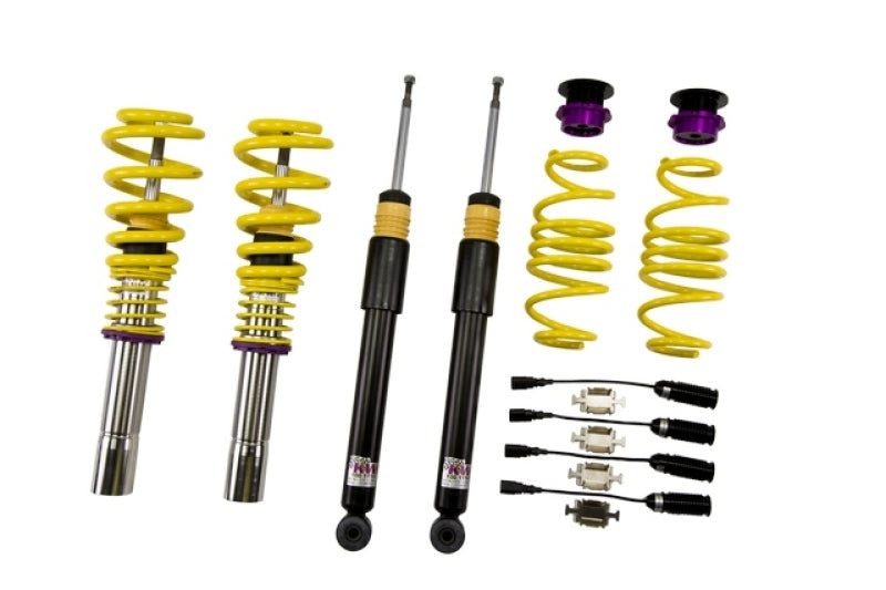 KW Coilover Kit V1 Audi A4 S4 (8K/B8) w/ electronic dampening controlSedan FWD + Quattro - Mammoth Racing -