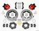 Wilwood Combination Parking Brake Rear Kit 11.00in Drilled Red 2012 Fiat 500 w/ Lines - Mammoth Racing -