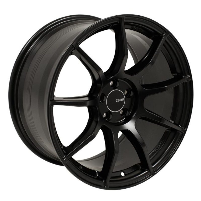 Enkei TS9 17x8 5x100 45mm offset 72.6mm Bore Black Paint - Mammoth Racing -