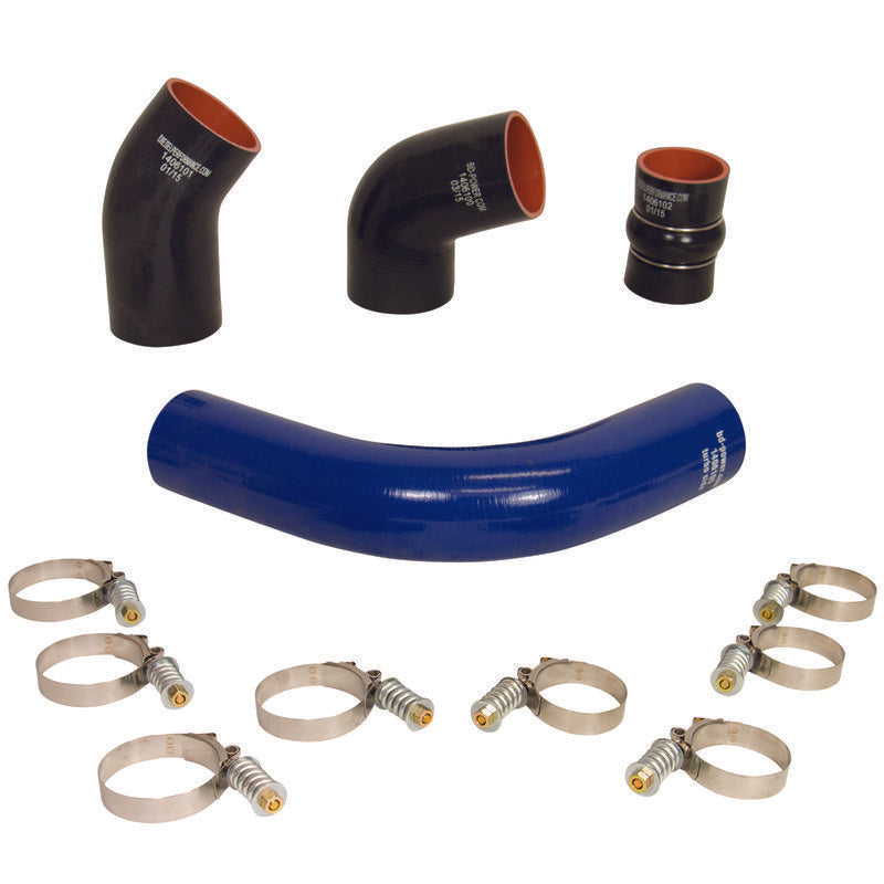 BD Diesel Intercooler Hose & Clamp Kit - 2001-2004 Chevy LB7 Duramax - My Store
