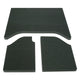 DEI 07-10 Jeep Wrangler JK 2-Door Headliner Black 3 Piece - Mammoth Racing -