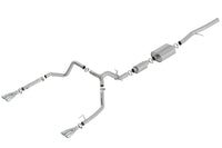 Borla 19 Chevrolet Silverado/GMC Sierra 1500 6.2L SS (S-Type) Catback Exhaust - Square Chrome Tips - My Store